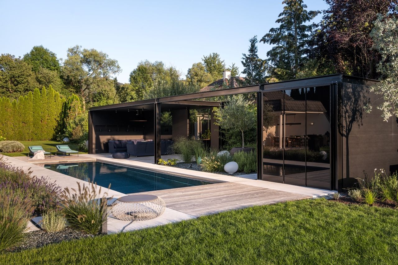 Poolhaus Livingglas 
