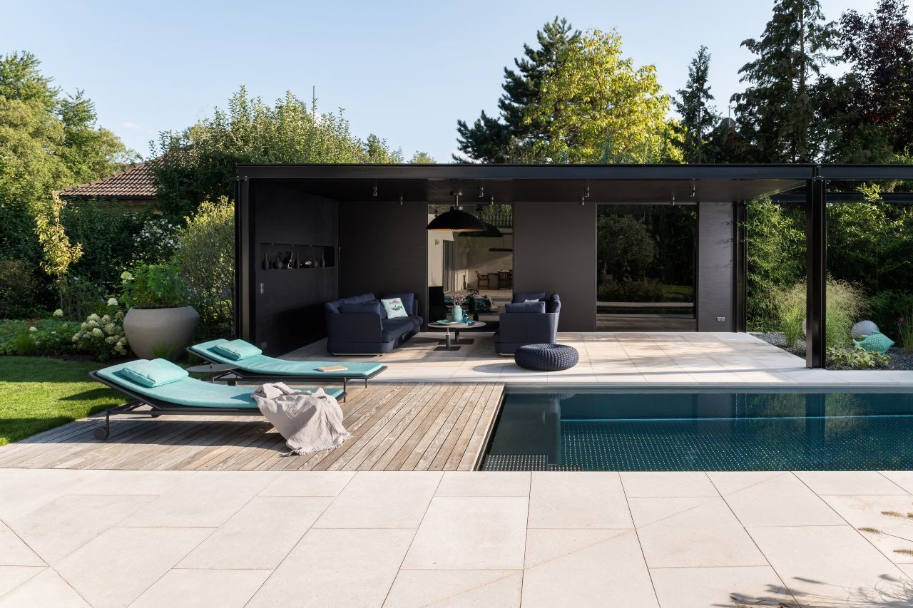 Poolhaus Livingglas 